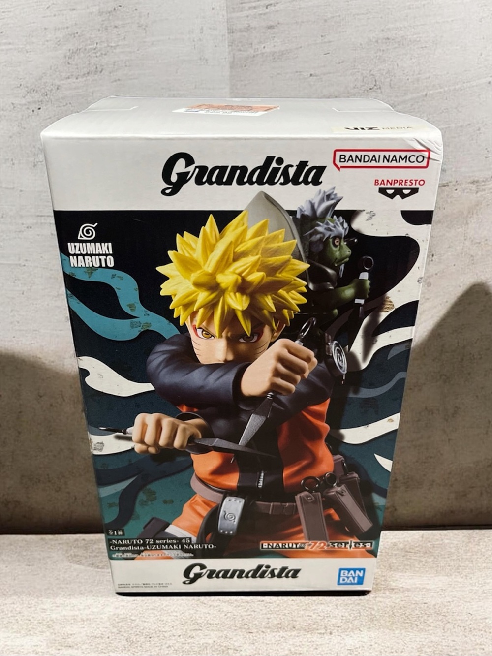 Bandai Grandista Uzumaki Naruto Action Figure - Yellow & Orange